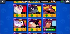 Vendo Conta Brawl Stars com 21.000 Troféus e 39 Brawlers