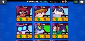 Vendo Conta Brawl Stars com 21.000 Troféus e 39 Brawlers