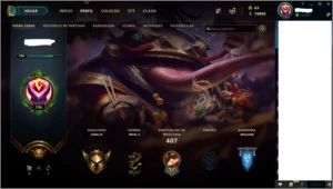 Conta League Of Legends LOL