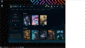 conta boa sem elo lol  - League of Legends