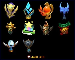 CONTA PLATINA LEAGUE OF LEGENDS 127 CAMPEÕES 69 SKINS LOL