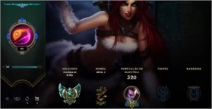 CONTA PLATINA LEAGUE OF LEGENDS 127 CAMPEÕES 69 SKINS LOL
