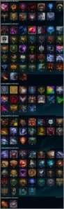 CONTA PLATINA LEAGUE OF LEGENDS 127 CAMPEÕES 69 SKINS LOL