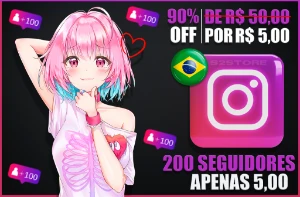 Instagram Seguidores BRASILEIROS - Redes Sociais
