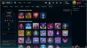 GOLD IV 239 SKINS - League of Legends LOL