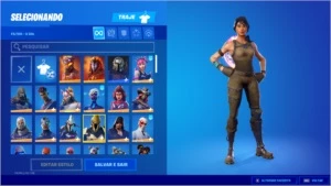 CONTA FORTNITE 150 SKINS E 94 PICARETAS