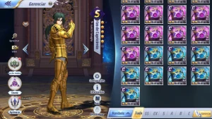 (A149) (A149) Izo de Capricornio / Tanatos / Atena/ outros - Saint Seiya Awakening SSA