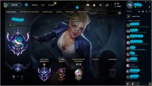 Conta de League of Legends Diamante 4 LOL