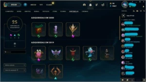 Conta de League of Legends Diamante 4 LOL