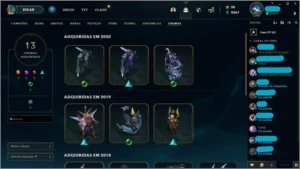 Conta de League of Legends Diamante 4 LOL