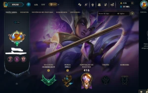 lol Esmeralda, 58 Skins,6 Lendária, 1 Mítica, Lvl 174,27K Ea - League of Legends