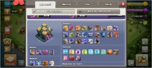 CV 14 bem upado barato - Clash of Clans