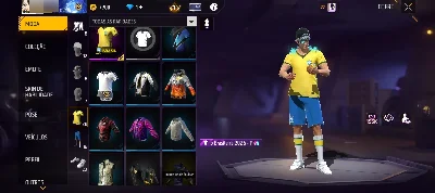 Conta de free Fire iniciante
