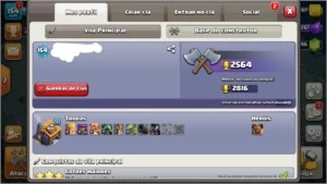 Conta Clash Of Clans CV11 Semi-Full + 5Construtores