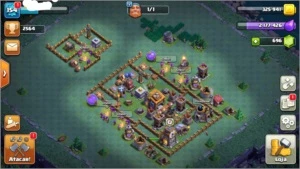 Conta Clash Of Clans CV11 Semi-Full + 5Construtores