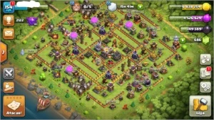 Conta Clash Of Clans CV11 Semi-Full + 5Construtores