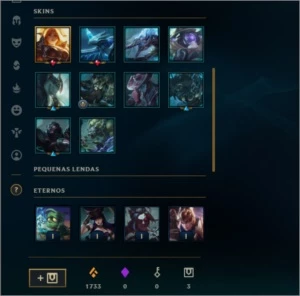 CONTA  DIAMANTE 4 COM WINRATE DE 60% - League of Legends LOL