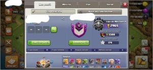 Conta Clash of Clans CV 11 semi full