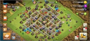 Conta Clash of Clans CV 11 semi full