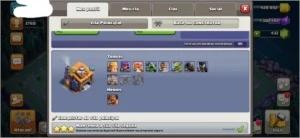 Conta Clash of Clans CV 11 semi full