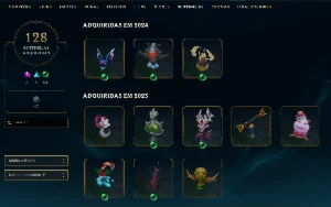 Conta LoL top com mt skin com pax tf - League of Legends