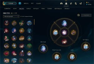 CONTA LOL LVL 261 GOLD 3 180 SKINS QUASE TODOS OS CHAMPS - League of Legends
