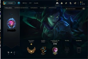 CONTA LOL LVL 261 GOLD 3 180 SKINS QUASE TODOS OS CHAMPS - League of Legends
