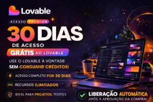 Lovable Ilimitado 30 Dias - Entrega Automática - Assinaturas e Premium
