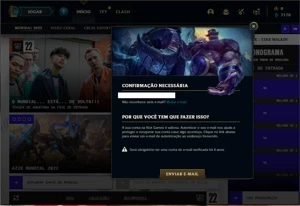 Conta MESTRE com 30 Champs e 2 Skins - League of Legends LOL