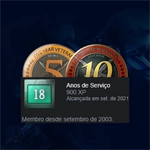 Conta steam 18 anos (CSGO Prime) - Counter Strike