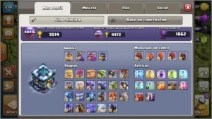 Vendo cv13 full, falta apenas alguns muros - Clash of Clans
