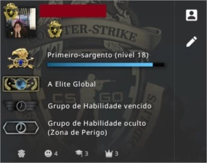 CSGO Global, Medalha de Lealdade - Counter Strike