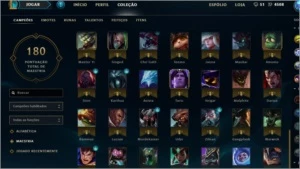 Conta com sivir e maokai vitorioso, 85 champs, 42 skins, - League of Legends LOL