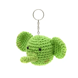 Chaveiro elefante — Cor Sortida - Artesanato e Personalizados