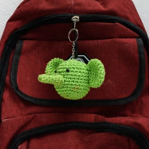 Chaveiro elefante — Cor Sortida - Artesanato e Personalizados