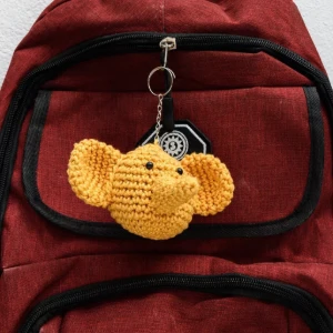 Chaveiro elefante — Cor Sortida - Artesanato e Personalizados