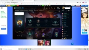 conta platina 01 otimo mmr - League of Legends LOL
