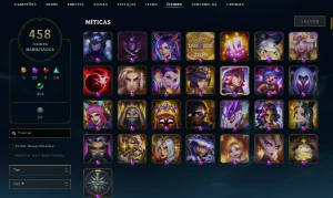League of legends conta com 417 skins  LOL
