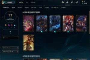 Conta League of legends LOL