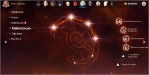 AR 50/ HU TAO + HOMA + HARPA CELESTIAL/ SERVER NA - Genshin Impact