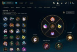 Conta Gold 1 Varios Champs e Skins - League of Legends LOL