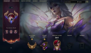 Conta Ouro com 198 Skins Main Katarina com 1m de Maestria - League of Legends LOL