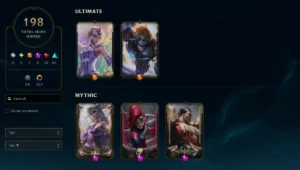 Conta Ouro com 198 Skins Main Katarina com 1m de Maestria - League of Legends LOL