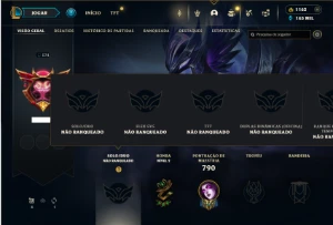 Unrnaked com TODOS os champs e 325 Skins + 92 Cromas - League of Legends LOL