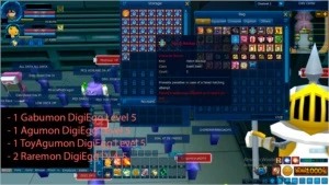 CONTA DMO COM MIRACLE RING LV 10 (SERVER OMEGAMON) - Digimon Masters Online