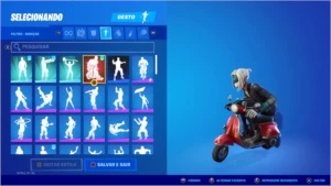 CONTA FORTNITE RARA COM CAVALEIRO NEGRO, IKONIK E MINTY