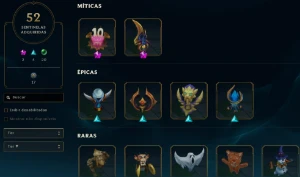 Conta Lol Todos Os Campeoes 500 Skins - 130K Essencia Azul - League of Legends