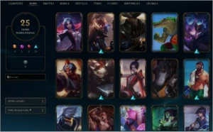 Conta de lol Ouro IV lvl 79 - League of Legends