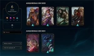 CONTA SMURF LOL PLATINA 3 - League of Legends