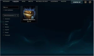 Conta De lol Platina V Ex mestre Full Champ - League of Legends